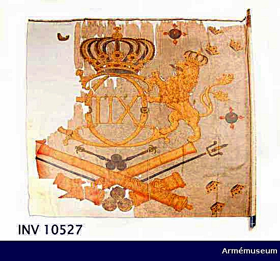 Artillerifana, 1693-1718, för Kungl Artilleriet, 1716 2.jpg