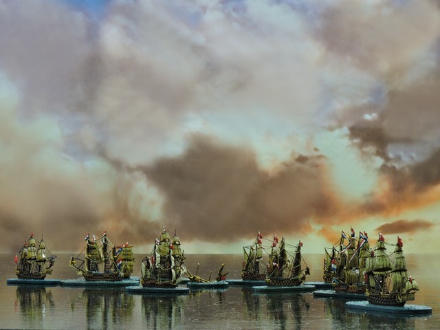 4P1S011 Five Admirals - The Four Days Battle June 1st 1666