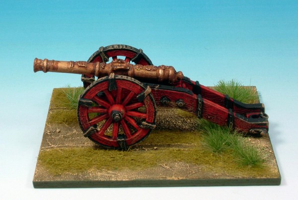 WLOA902a Field gun French scrollwork barrel (without crew)