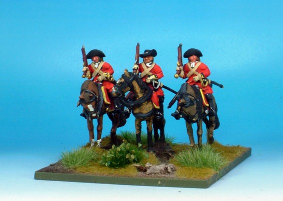 WLOA30 Cavalry Troopers on standing horses