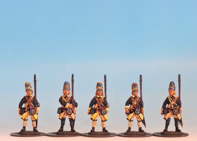 S22 Swedish Grenadiers at the ready
