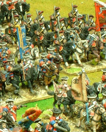 Massed cavalry