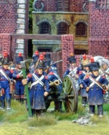 6pdr Foot Artillery Company - French
