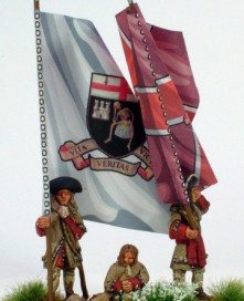St Johns Regiment colours