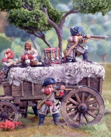 Jacobite Dragoon war wagon