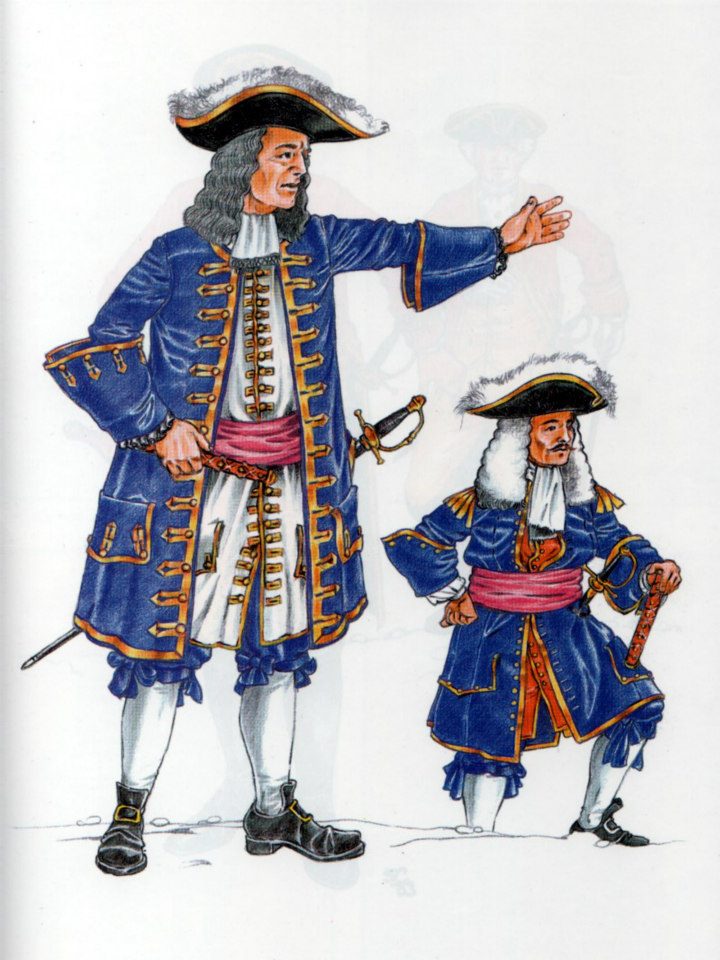 Capitão -general e Mestre de campo, 1690-1710.jpg