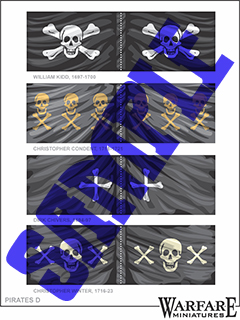 PIR004 Pirate flags 4