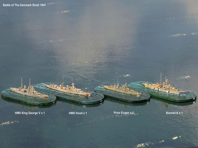 4X21c Battle of The Denmark Strait 1941
