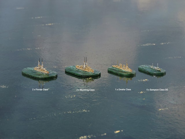 4A06c Florida and Wyoming Class battleships