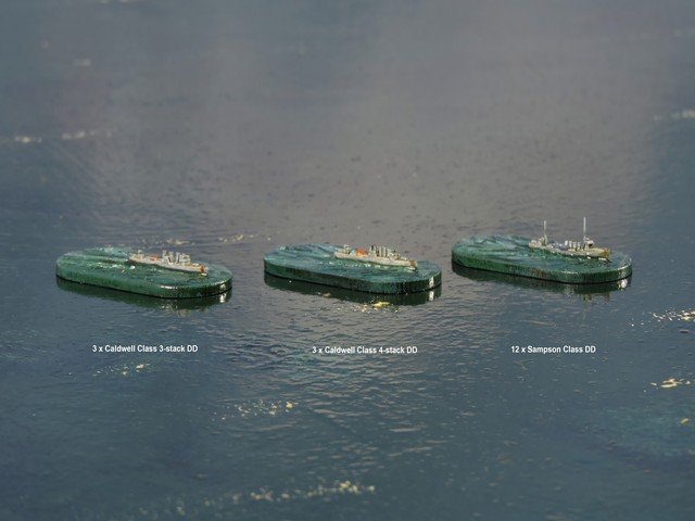 4A07d Destroyers - Caldwell and Sampson Class