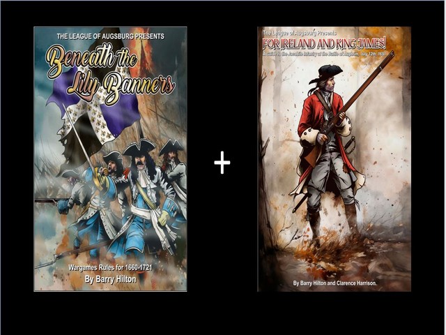 TWO BOOK DEAL BLB4 + For Ireland and King James!