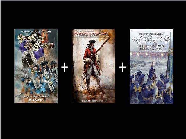 THREE BOOK DEAL - BLB4 + With Talon and Claw + For Ireland and King James!