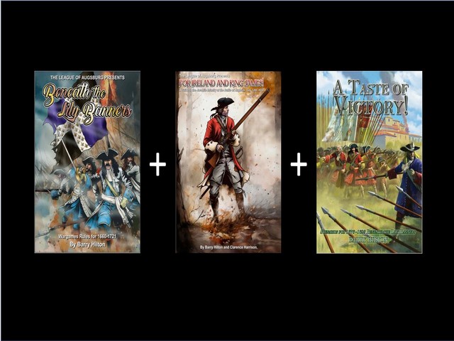 THREE BOOK DEAL BLB4 + A Taste of Victory + For Ireland and King James!