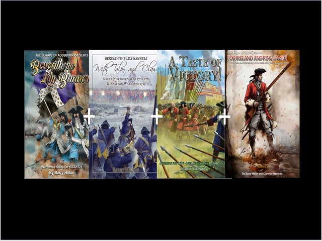 FOUR BOOK DEAL: BLB4 + Talon and Claw + Taste of Victory + Ireland and King J!