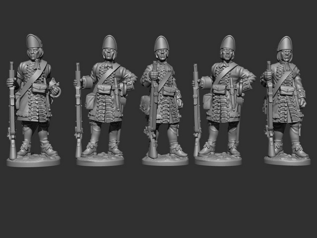 LOABRS02 SUPPLEMENTARY PACK: Grenadiers in cloth mitre cap