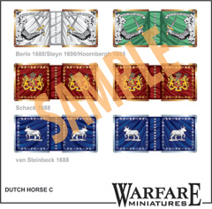 FC102 Dutch Cavalry Standards