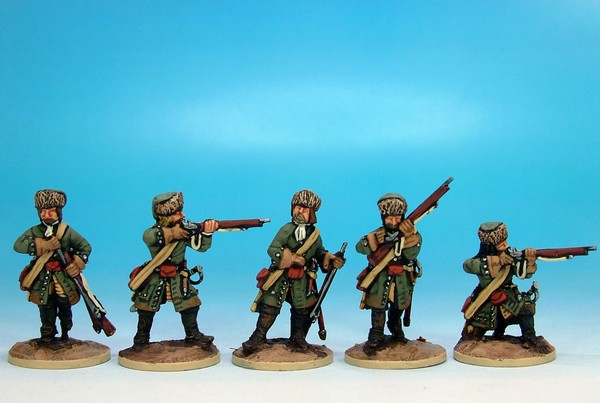 WLOA90 Dismounted Dragoons in fur caps
