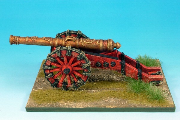 WLOA903a Positional gun with French scrollwork barrel (without crew)