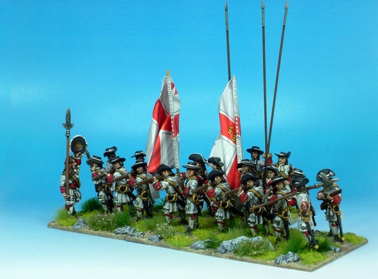 B005 Firing line with pikes and no grenadiers