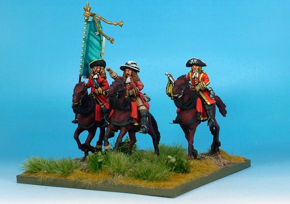 WLOA33 Cavalry Command on galloping horses