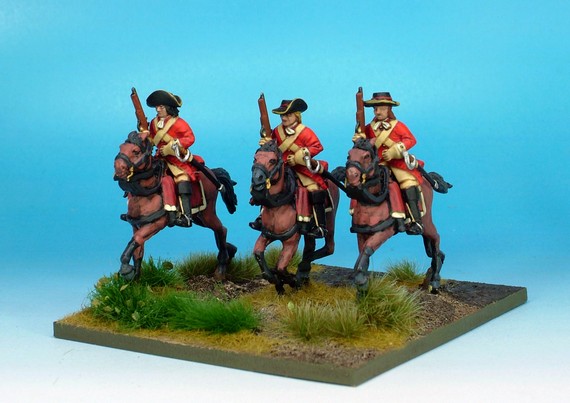 WLOA31 Cavalry troopers on galloping horses