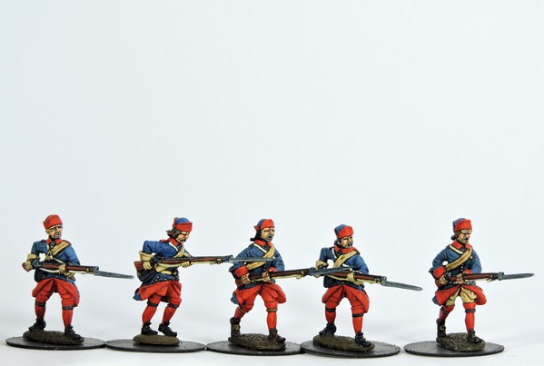 S15 front rank musketeers in karpus attacking