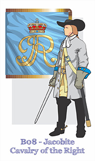 B08 Battle of the Boyne - Jacobite Cavalry of the Right
