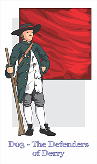DE3 The siege of Derry: The Defenders of Derry