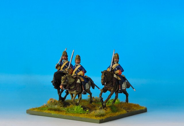 RC04 Russian Horse Grenadiers in fur trimmed mitre