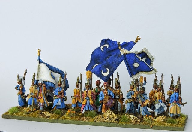 OTB01 Janissary Orta full dress Advancing