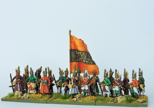 OTB02 Janissary Orta full dress Standing