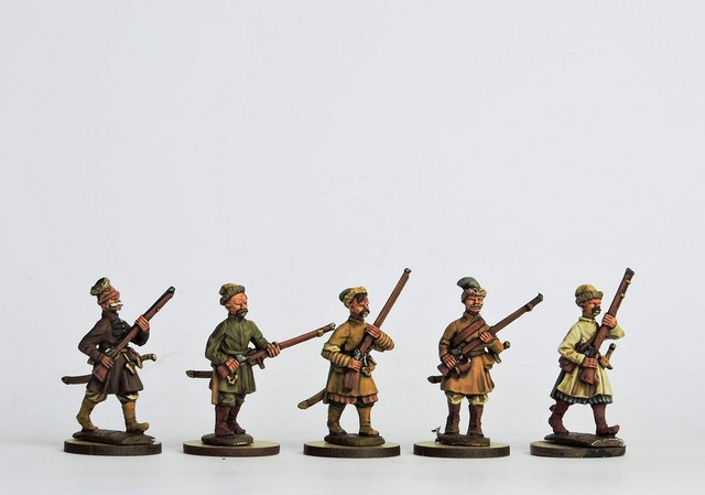 COS01 Cossack musketeers advancing