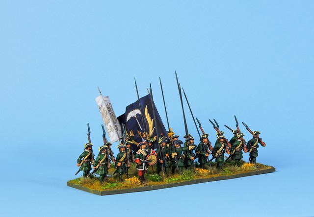RB5 Russian Battalion marching