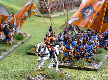 William of Orange leads the Blew Guards