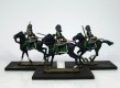 37b Cuirassier, continental helmet, cuirass over coat, galloping