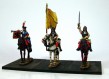38a Cuirassier Command. continental helmet,cuirass overcoat, standing