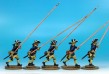Swedish pikemen attacking