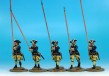 Swedish pikemen attacking