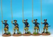 Pikemen in tricorne standing